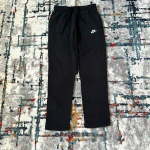 Nike Black sweatpants- straight leg